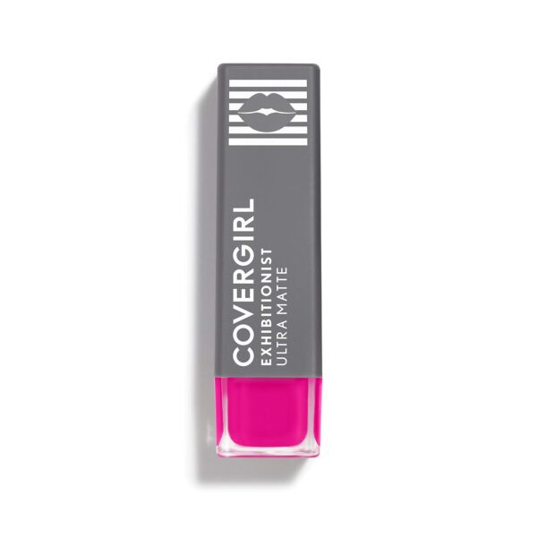 COVERGIRL Exhibitionist Ultra Matte Lipstick, Wink Wink, Pack of 1