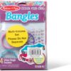 Melissa & Doug Design-Your-Own Jewelry-Making Kits - Bangles, Headbands, and Bracelets - DIY , Decorate With Stickers, Crafting Set For Kids Ages 4+
