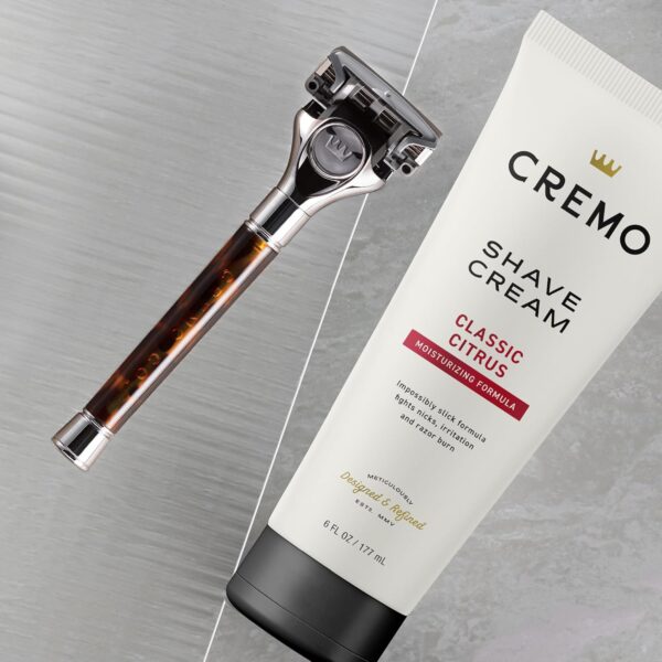 Cremo Original Shave Cream, Astonishingly Superior Ultra-Slick Shaving Cream for Men, Fights Nicks, Cuts and Razor Burn, 6 Fl Oz