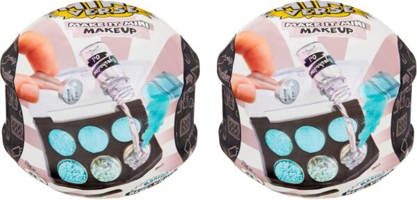 MGA's Miniverse - Make It Mini Makeup Series 1 (2 Pack) Mini Collectibles, DIY, Really Works, Real Cosmetic Products, Lip Stain, Nail Polish, Eyeshadow, Collectors, 8+