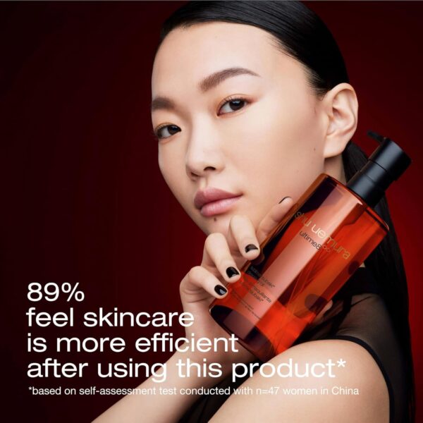 shu uemura Ultime8 Sublime Tsubaki Cleansing Oil, Gentle Makeup Remover and Facial Cleanser for All Skin Types