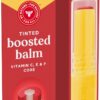 Burt’s Bees Tinted Boosted Balm, Rose Knows, Hydrating Tinted Lip Balm with Vitamin C, E, and F Core, 24 Hour Lip Moisturizer with Responsibly Sourced Beeswax, 100% Natural Origin, 1 Count, 0.16oz