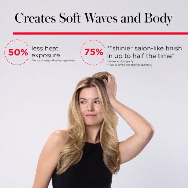 REVLON One Step Volumizer Plus Hair Dryer and Styler | More Volume, Less Damage, and More Styling Control for Easy and Fast Salon-Style Blowouts, Plus Travel Friendly (Mint)