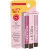 Burt's Bees Lip Shimmer Pink Collection, Mothers Day Gifts, Tinted Lip Balm Stick, Moisturizing for All Day Hydration with Natural Glowy Pigmented Finish & Buildable Color, 3 Tubes x 0.09 Oz