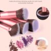 BESTOPE PRO Makeup Brushes 16 Pcs Makeup Brush Set, Blending Brush for Foundation, Premium Synthetic Powder Concealers Makeup Brushes for Eyes and Face, Eye Shadows Brushes, Eyeliner Make Up Brushes