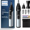 Philips Norelco Nose Trimmer 5000 for Nose, Ears, Eyebrows Trimming Kit, NT5600/62