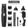 Wahl All-in-One Cordless Rechargeable Electric Ear/Nose, Detail, and Beard Trimmer for Men – Mustache, Ear & Nose Hair, and Light Detail Grooming - Model 9685-200