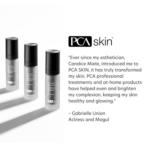 PCA SKIN Pro Max Age Renewal Anti Aging Serum, Anti Aging Face Serum for Reducing Wrinkles and Sagging Skin, Helps Lift and Firm Skin on Face and Neck, Safe For All Skin Types, 1.0 oz Pump Bottle