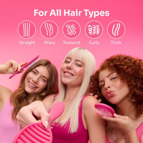 Wet Brush Original Detangler Hair Brush, Classic Black, Ultra-Soft IntelliFlex Bristles, Detangling Bristles Glide Through Tangles (Wet & Dry Hair), Women & Men