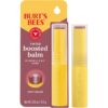 Burt’s Bees Tinted Boosted Balm, Misty Mauve, Hydrating Tinted Lip Balm with Vitamin C, E, and F Core, 24 Hour Lip Moisturizer with Responsibly Sourced Beeswax, 100% Natural Origin, 1 Count, 0.16oz