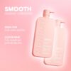 MONDAY HAIRCARE Smooth Shampoo + Conditioner Bathroom Set (2 Pack) 27oz Each for Frizzy, Coarse, and Curly Hair, Made from Coconut Oil, Shea Butter, & Vitamin E, 100% Recyclable Bottles