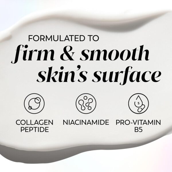 Olay Firm & Smooth Collagen Peptide Face Moisturizer, 2 oz Fragrance Free Firming Face Cream for Hydration and Skin Renewal, Recyclable Eco Jar Packaging