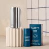 Harry's Cooling Eye Kit Bundle for Men - Gua Sha Depuffing Facial Massage Tool and Two Cooling Eye Sticks