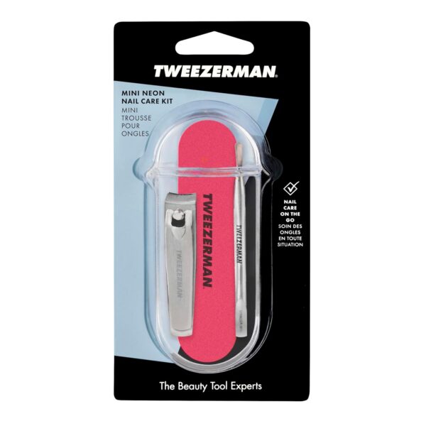 Tweezerman Mini Neon Nail Care Kit