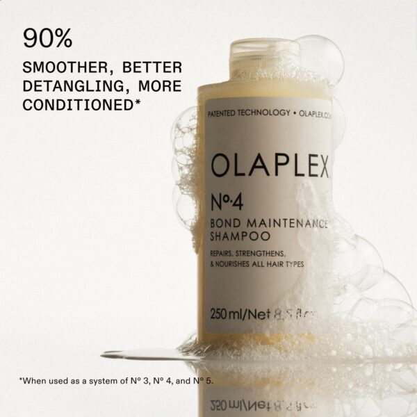 Olaplex Wash and Shine Hair Kit: No. 4, 5, 7, Shampoo & Conditioner Set to Cleanse, Hydrate, & Control Frizz Up to 72 Hours, Bonding Oil for Shine & Protect, For All Hair Types