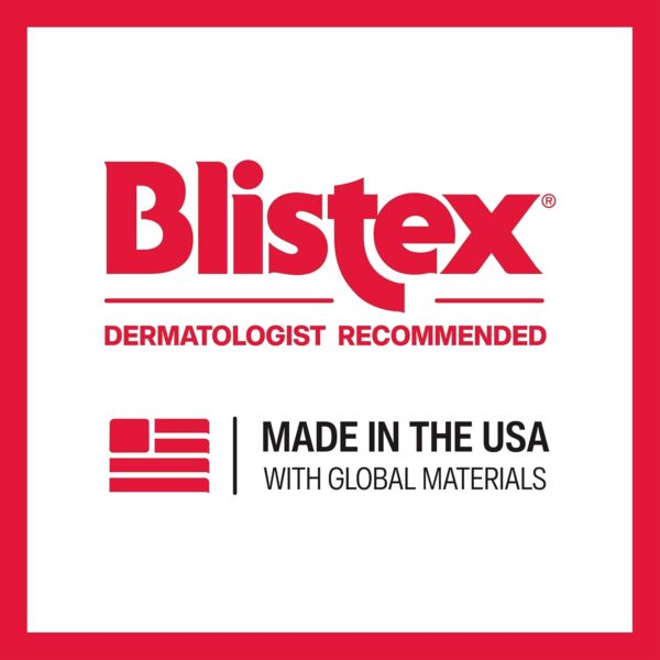 Blistex Medicated Lip Balm 3 Count, 0.15 Oz Each, Classic, Mint and Berry Flavor, Soothes and Protects, Advanced Medicated Lip Care for Dry, Chapped Lips, SPF 15 Sun Protection, 1 Pack
