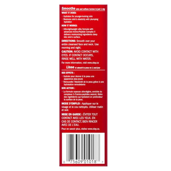 Olay Face Moisturizer, Regenerist Fragrance Free Light Gel Regenerating Serum, 1.7 fl oz