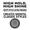 American Crew Men's Grooming Cream, Like Hair Gel with High Hold & High Shine, 3 oz