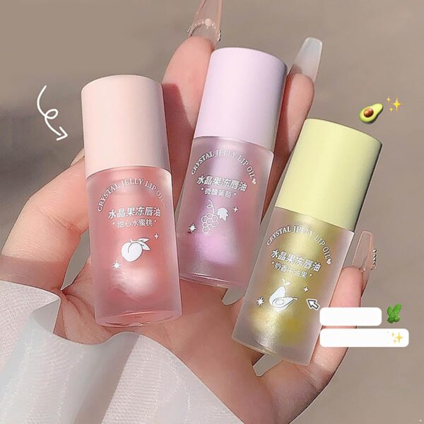 TiaoBug Women Girls Hydrating Lip Oil 1Pc Long Lasting Moisture Non Greasy Lightweight Tinted Lip Care Nourishing Smooth for Daily Use Intoxicating Grape One Size