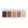 wet n wild Color Icon Eyeshadow Makeup 5 Pan Palette, Matte, Shimmer, Metallic, Long Wearing, Rich Buttery Pigment, Cruelty Free - Walking On Eggshells