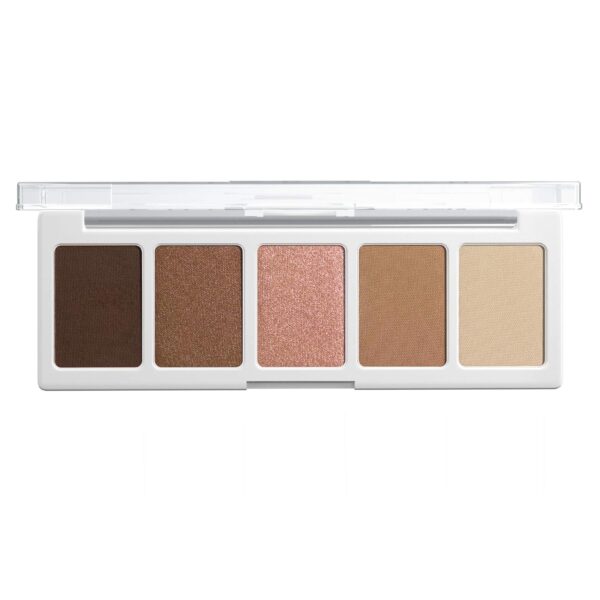 wet n wild Color Icon Eyeshadow Makeup 5 Pan Palette, Matte, Shimmer, Metallic, Long Wearing, Rich Buttery Pigment, Cruelty Free - Walking On Eggshells