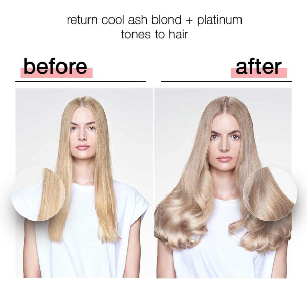 milk_shake icy blond shampoo | sulfate-free toning shampoo with black pigment to cool brassy tones and enhance platinum blonde hair | ideal for maintaining icy, ash-toned color | 10.1 fl oz