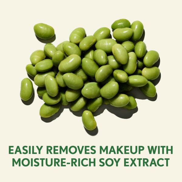 Aveeno Positively Radiant Oil-Free Makeup Removing Face Wipes to Help Even Skin Tone and Texture with Moisture-Rich Soy Extract, Gentle Facial Cleansing Wipes, Twin Pack, 2 x 25 ct.