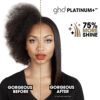 ghd Platinum+ Styler ― 1" Flat Iron Hair Straightener, Professional Ceramic Hair Styling Tool for Stronger Hair, More Shine, & More Color Protection