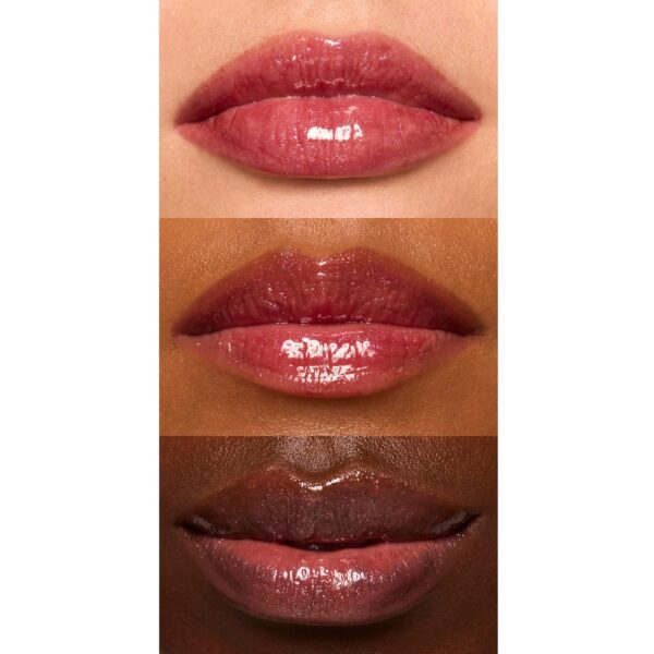 e.l.f. Glow Reviver Lip Oil, Nourishing and Hydrating with High-Shine Glimmer Finish & Sheer Wash Of Color, Minty Scent, Non-Sticky, Vegan & Cruelty-free, Divine Wine