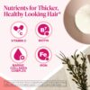 Viviscal Hair Growth Supplements For Women For Thicker, Fuller Hair, Nourishes Thinning & Loss, With Proprietary Collagen Complex, 180 Tablets, 3 Month Supply