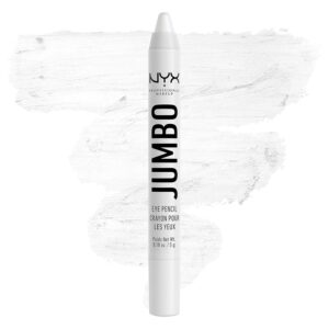 NYX PROFESSIONAL MAKEUP Jumbo Eye Pencil, Blendable Eyeshadow Stick & Eyeliner Pencil - Milk (White)