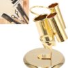 Hair Dryer Holder Styling Tool Organizer for Hair Care, Compact Design Suitable for Small Bathrooms Gold