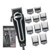 Wahl USA Elite Pro High-Performance Corded Home Haircut & Grooming Kit for Men – Electric Hair Clipper – Model 79602M