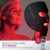 Shark CryoGlow LED Face Mask (FSA/HSA Eligible*) with Under-Eye Cooling, Anti-Ageing & Blemish Repair, Red & Blue LED, Infrared Light Therapy, USB-C, Remote Control, Storage Bag, Lilac Chill, FW312PL