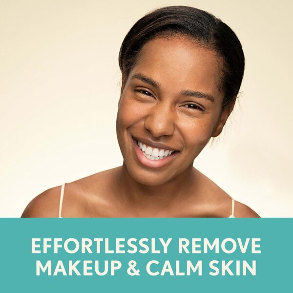 Aveeno Calm + Restore Unscented Makeup Remover Face Wipes, Fragrance Free Facial Cleansing Towelettes with Oat Extract & Calming Feverfew Leave Skin Feeling Soothed, Alcohol Free, 25 ct