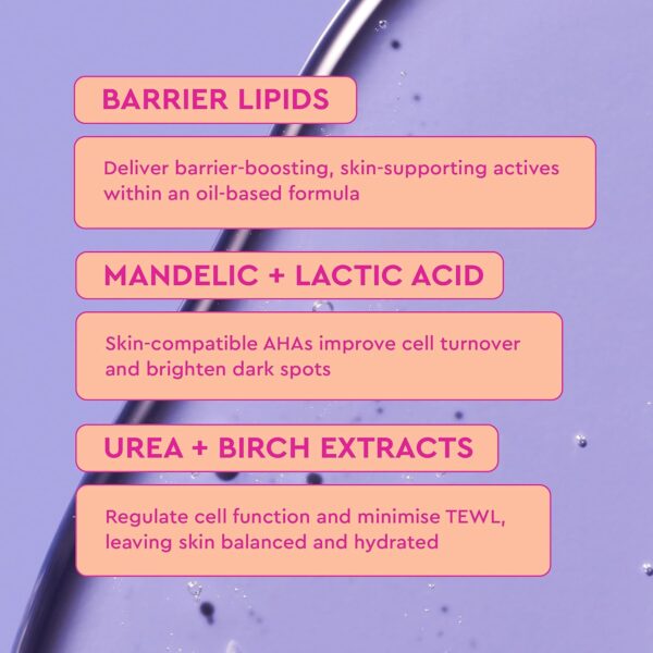 BYOMA Brightening Toner - Gently Exfoliating, Brightening Facial Toner with Lipids & Lactic Acid - Alcohol Free Toner - Brighten & Hydrate Skin - Barrier Repair Toner - 5.07 fl. oz
