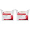L'Oreal Paris Revitalift Makeup Removing Facial Cleansing Towelettes with Vitamin E 30 ct. (Pack of 2)