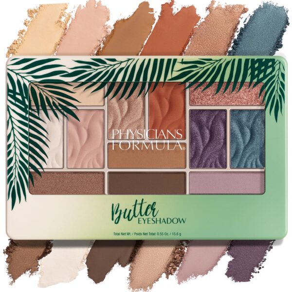 Physicians Formula Murumuru Butter Eyeshadow Palette, Dermatologist Approved, Tropical Days