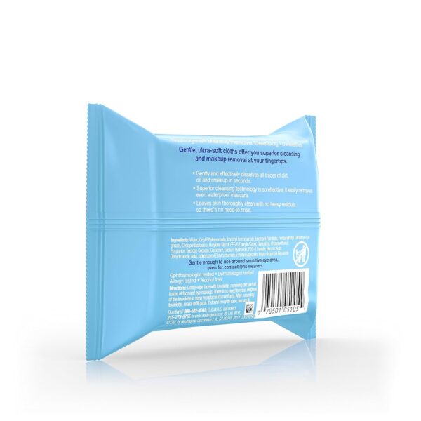 Neutrogena Makeup Remover Wipes, Daily Facial Cleanser Towelettes, Gently Cleanse and Remove Oil & Makeup, Alcohol-Free Makeup Wipes, 25 ct, 6 Pack