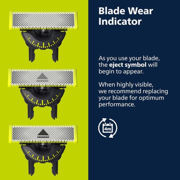 Norelco Philips OneBlade Pro 360 Face + Body, Electric Shaver, Beard Trimmer and Body Groomer, with 360 Blade Technology, 14-Length Precision Comb, Body Kit, Soft Pouch, Model QP6542/70