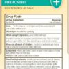 Burt's Bees Medicated Lip Balm, With Eucalyptus Oil and Menthol, Tint-Free, Natural Origin Lip Care, 2 Tubes, 0.15 oz.