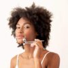 Contouring Face Roller - Skin Care Face Massager Tightens & Tones Skin Appearance, Improves Complexion, and Reduces Aging & Wrinkles, Silver