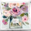 Stupell Industries Romantic Perfume Bottle Bouquet Indoor Printed Throw Pillow, 18 x 7 x 18, Pink