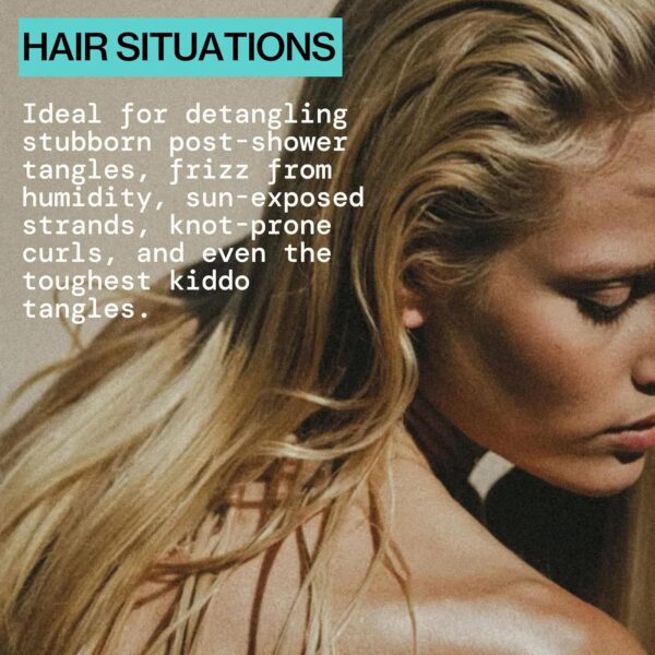 Pacifica Coconut Milk Hair Detangler Spray – Leave-In Conditioning Elixir for Tangle-Free Hair – Instantly Detangles Knots, Adds Shine & Moisture, Prevents Breakage & Frizz – Vegan & Cruelty-Free