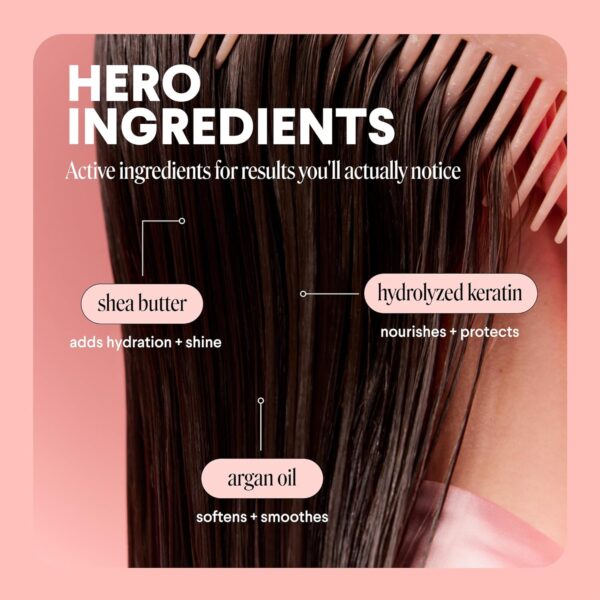 MONDAY HAIRCARE DEEP MOISTURE Hair Mask with Keratin, Argan Oil, Shea Butter & Coconut Oil for Dry to Damaged Hair 250 mL (Dual Pack)