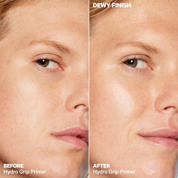 Milk Makeup Hydro Grip Primer with Hyaluronic Acid + Niacinamide – Hydrating Face Primer Grips Makeup for Up to 12 Hours – Silicone-Free, Lightweight Gel with Dewy Finish – 0.33 oz