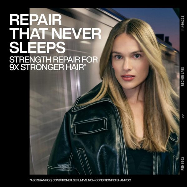 Redken Acidic Bonding Concentrate 24/7 Night & Day Serum For Damaged Hair - Nourishes & Restores, Overnight Repair & Protection