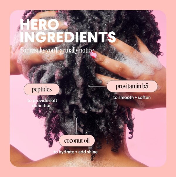 MONDAY HAIRCARE CURL DEFINE Conditioner with Peptides, Coconut Oil & Shea Butter for Curls of All Types 354 mL