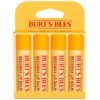 Burt's Bees Beeswax Lip Balm, Lip Moisturizer With Responsibly Sourced Beeswax, Tint-Free, Natural Conditioning Lip Treatment, 4 Tubes, 0.15 oz.