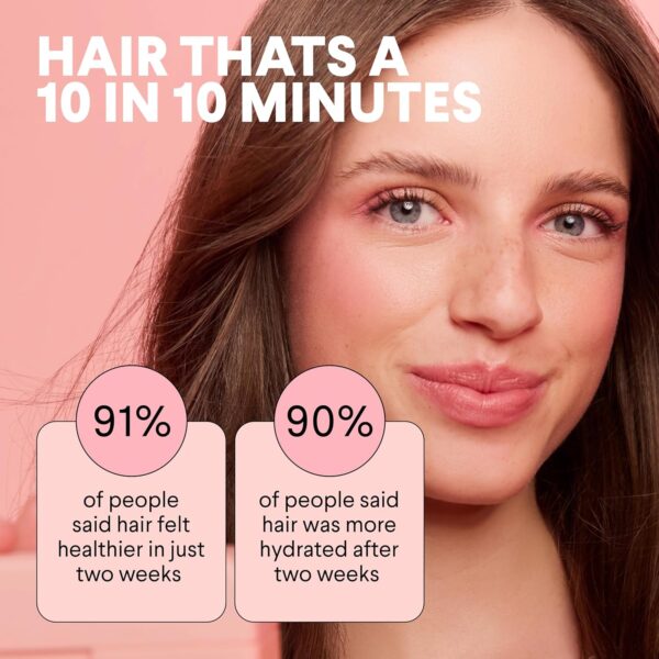 MONDAY HAIRCARE DEEP MOISTURE Hair Mask with Keratin, Argan Oil, Shea Butter & Coconut Oil for Dry to Damaged Hair 250 mL (Dual Pack)